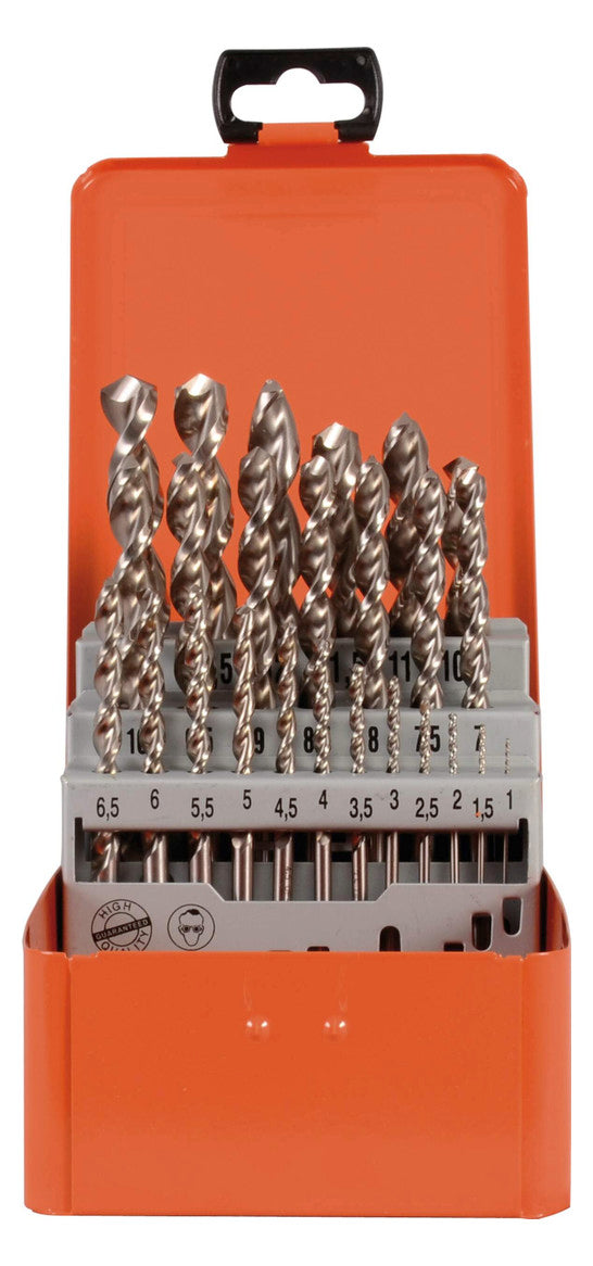 Spiralbohrer HSS-Co 5% Kasette 1-13