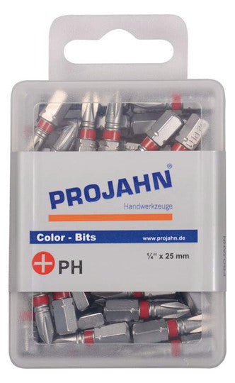 COLOR Bit für Kreuzschlitz-Schrauben PH 1/4"