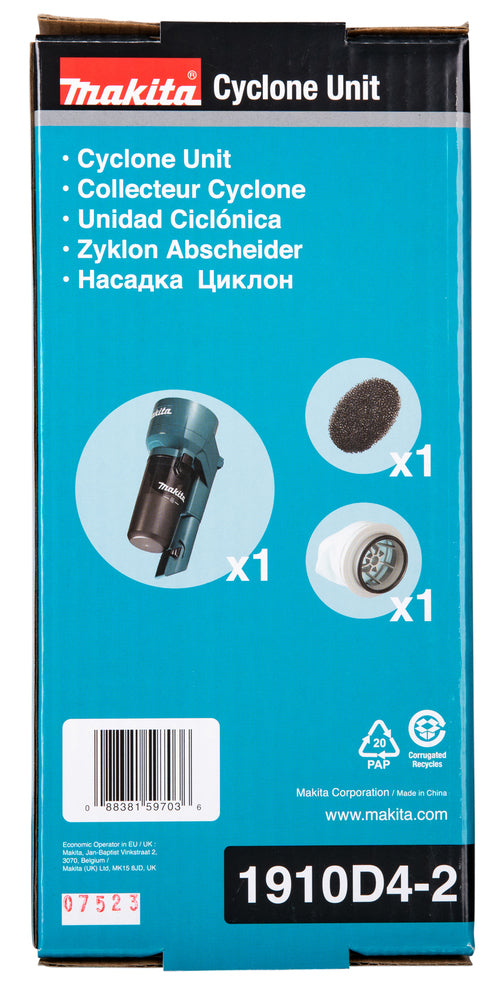 Zyklon komplett für Hand-Staubsauger - CL003G