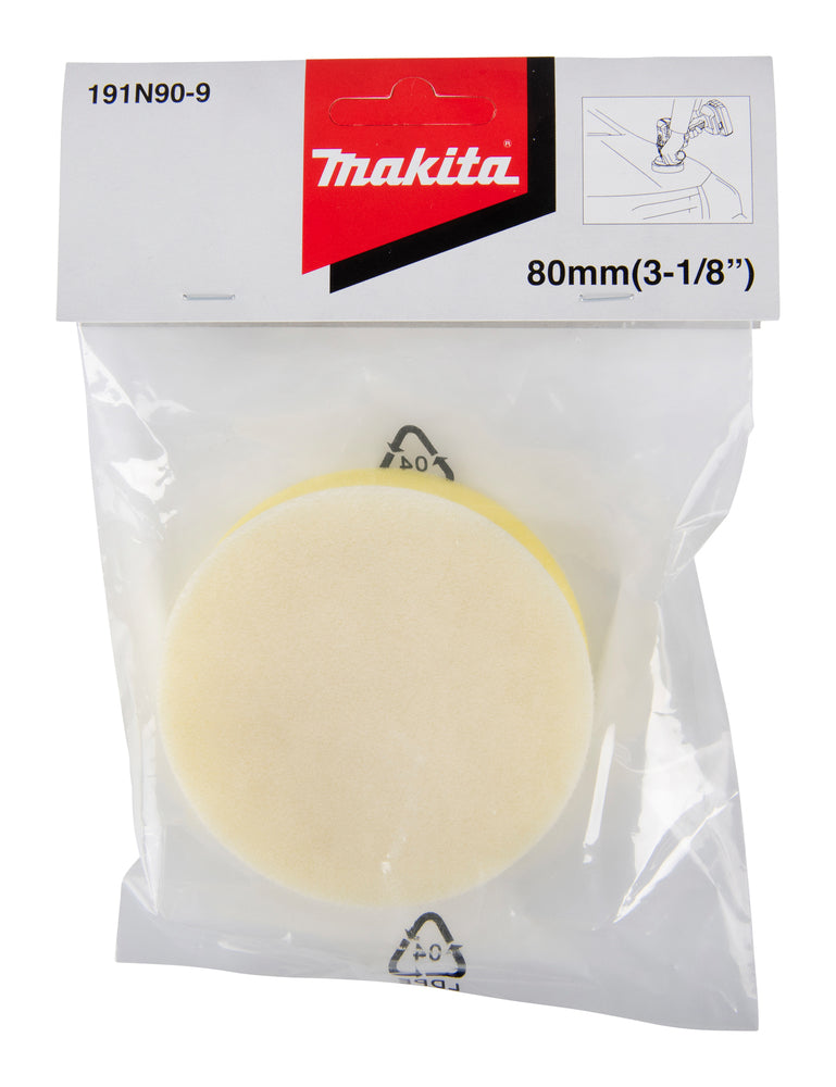 Schwamm zum Auftragen von Wachs Ø 80 mm
