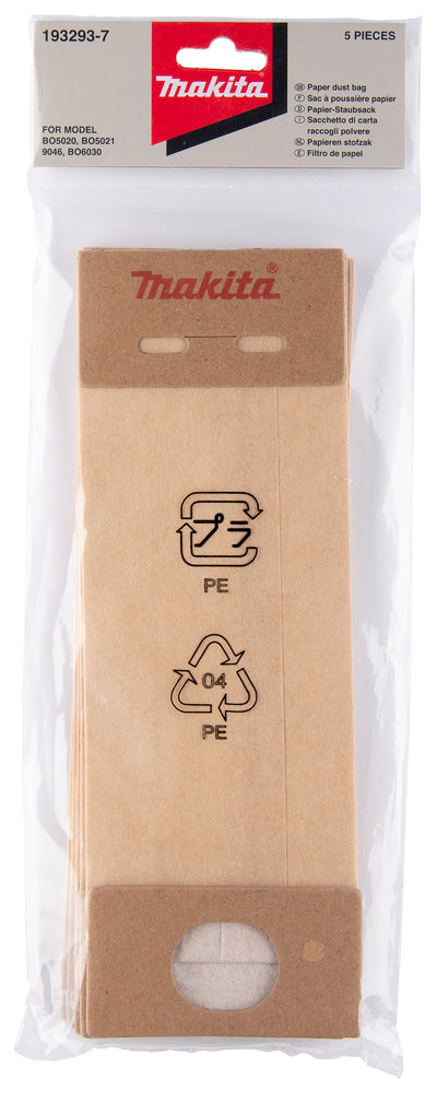 Papierstaubsäcke