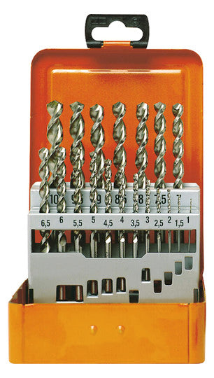 Spiralbohrer HSS-Co 5% Kassette 1-10