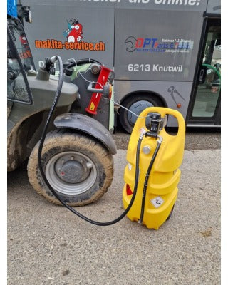 TT Caddy 110 Liter für Diesel Pumpe 12V Farbe: Gelb