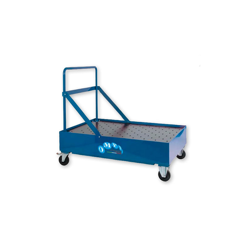Mobile Auffangwanne für Öl-Fass