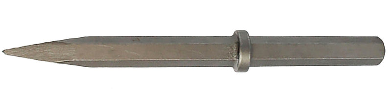 Spitzmeissel mit Kragen mit Sechskantschaft