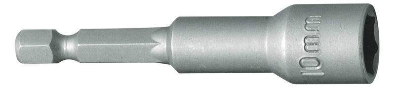 Stecknuss Bit mit Dauermagnet für 6kant Schrauben 1/4"