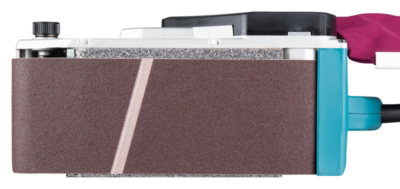 Bandschleifer – 1 010 W • 210 – 440 m/min • 100 mm