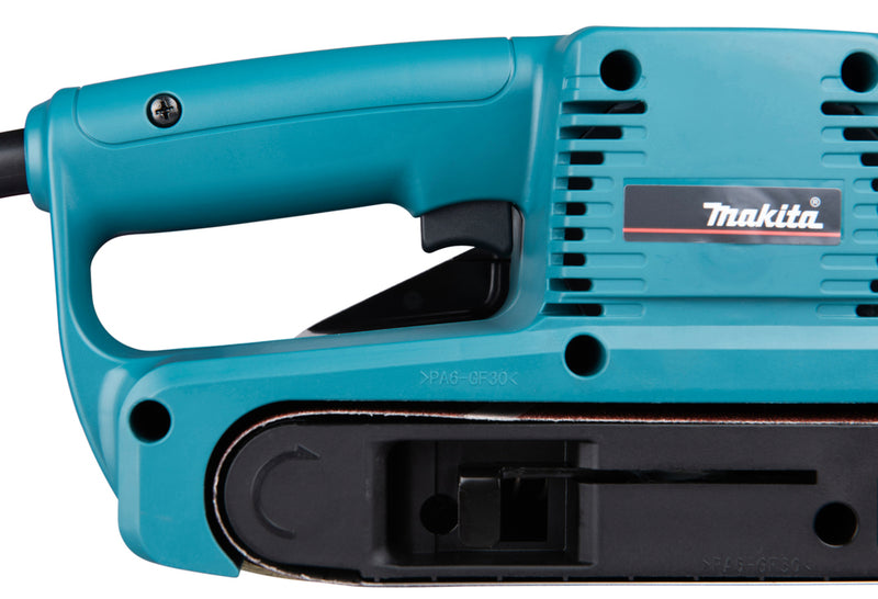 Bandschleifer – 650 W • 75 – 270 m/min • 76 mm