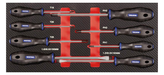 Schraubendreher Einlage