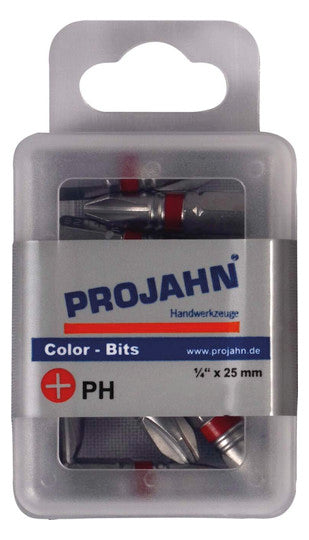 COLOR Bit für Kreuzschlitz-Schrauben PH 1/4"