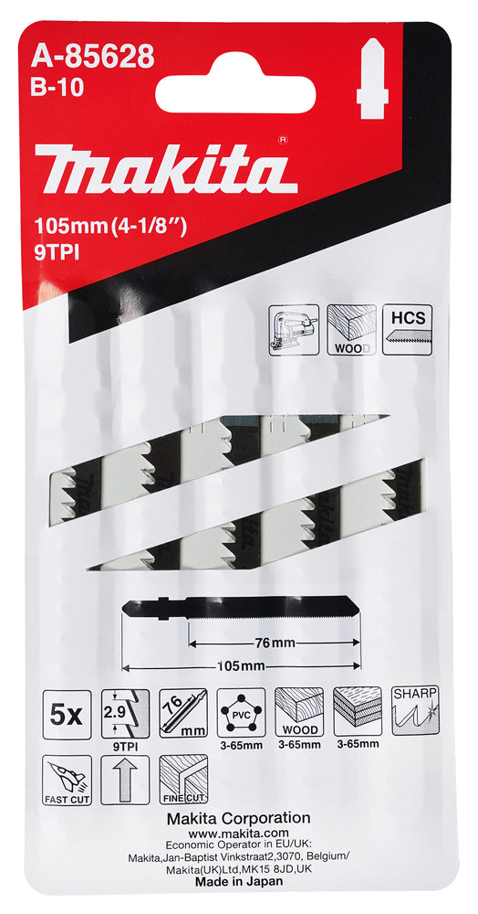 Stichsägeblatt Holz-PVC 5stk