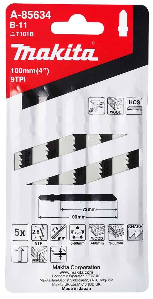 Stichsägeblatt Holz-PVC 5stk