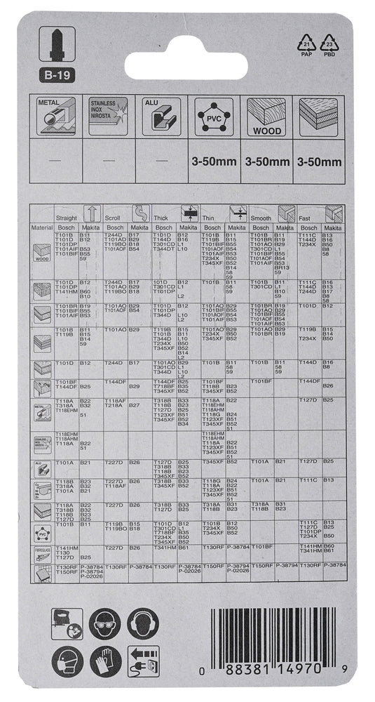 Stichsägeblatt 5stk
