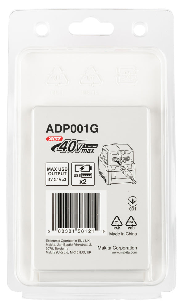 ADP11 USB Adapter XGT 40V - Akku 18V