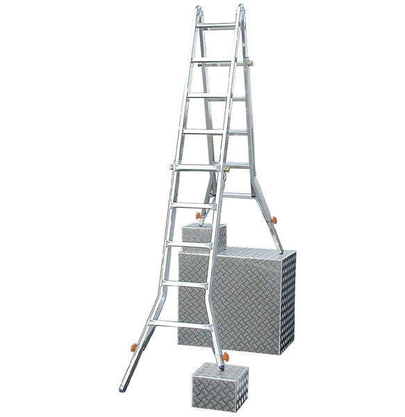 Alu - Teleskop - Gelenkleiter