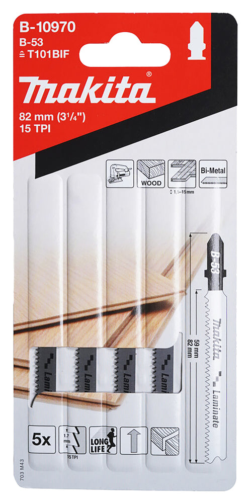 Stichsägeblatt Bim Sp. Laminat 5stk