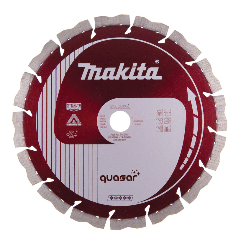 Diamantscheibe QUASAR 230/22.23 3ddg