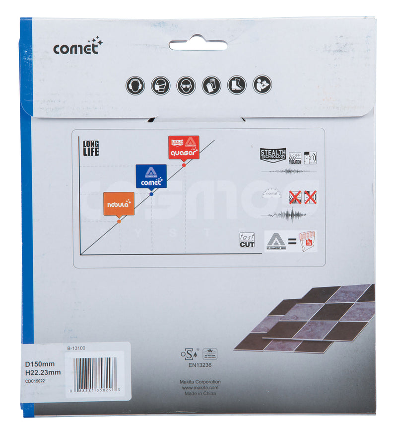 Diamantscheibe COMET rim  150/22.23 - 1.6mm