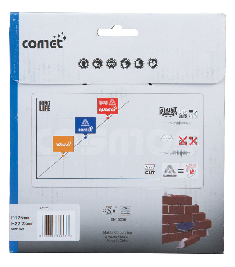 Diamantscheibe COMET tuck point 125/22.23