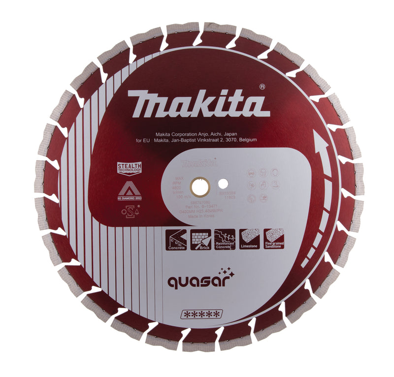 Diamantscheibe QUASAR 350/25.4/20 3ddg