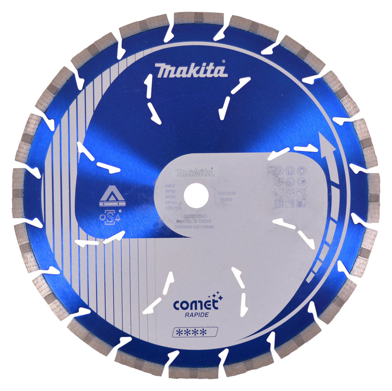 Diamantscheibe COMET  300/20  - 3mm 3ddg  - 4112hs