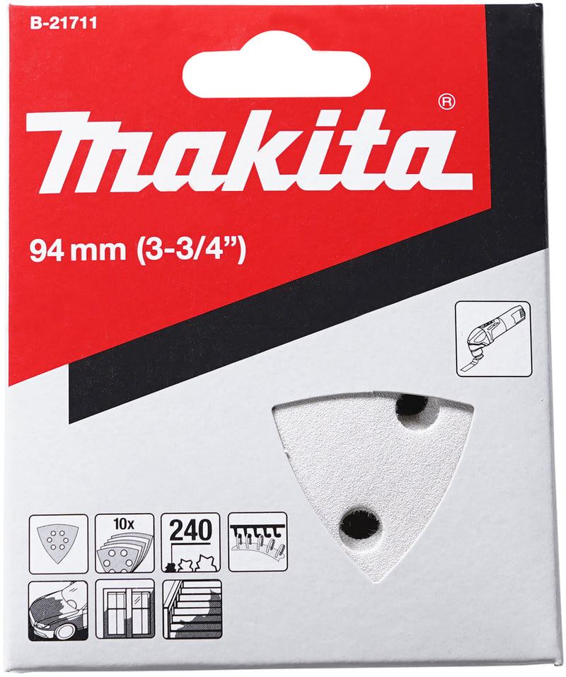 Schleifpapier Delta Weiss 10stk
