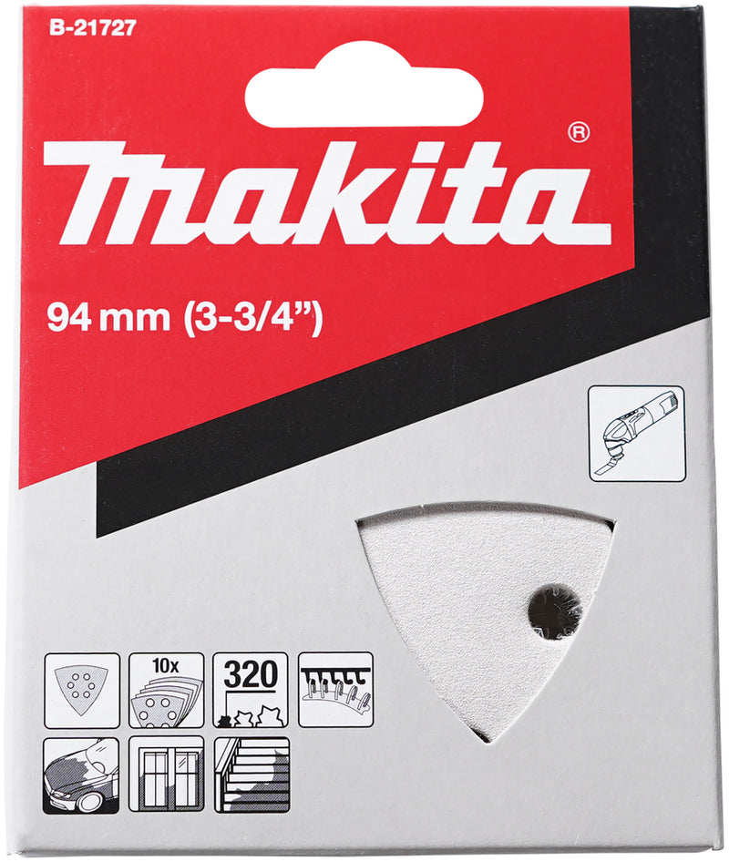 Schleifpapier Delta Weiss 10stk