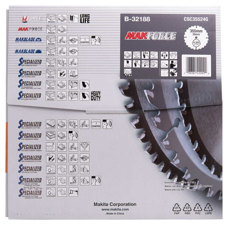 HM-Sägeblatt MAKFORCE Holz