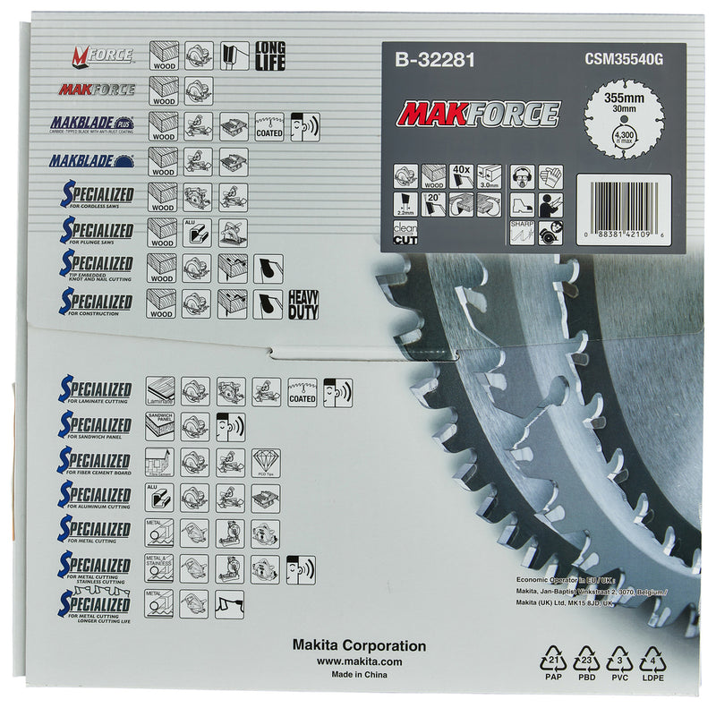 HM-Sägeblatt MAKFORCE Holz
