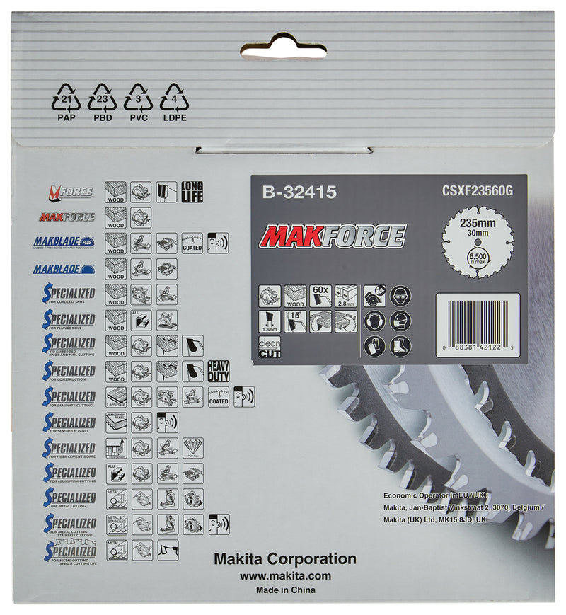 HM-Sägeblatt MAKFORCE Holz