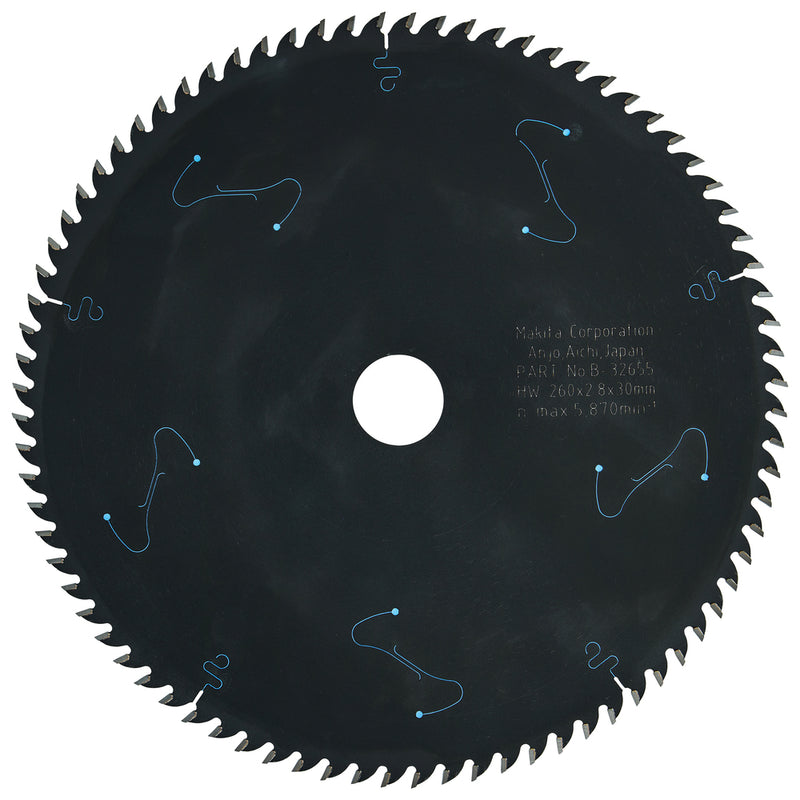 Makita- Kreissägeblatt MAKBLADE Plus 260 X 30 Mm, 80 Zähne