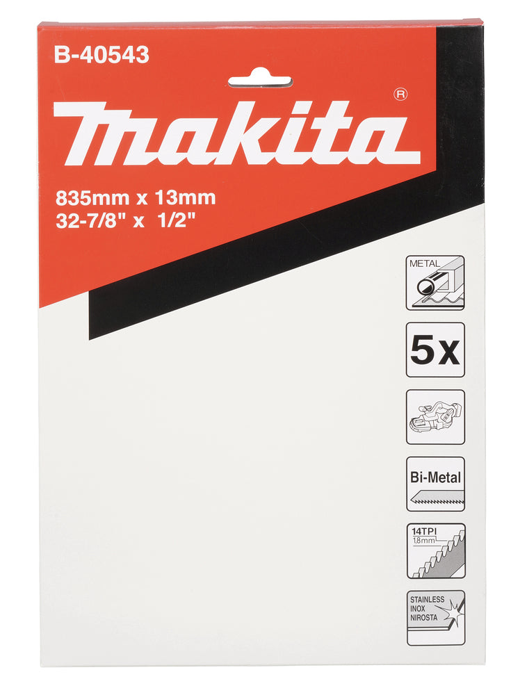 Bandsägeblatt 835x13x0.5mm 5stk - Dbp182
