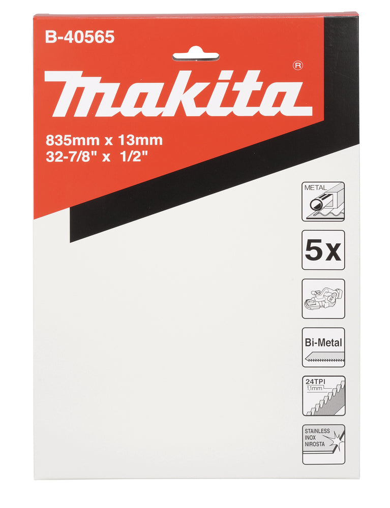 Bandsägeblatt 835x13x0.5mm 5stk - Dbp182
