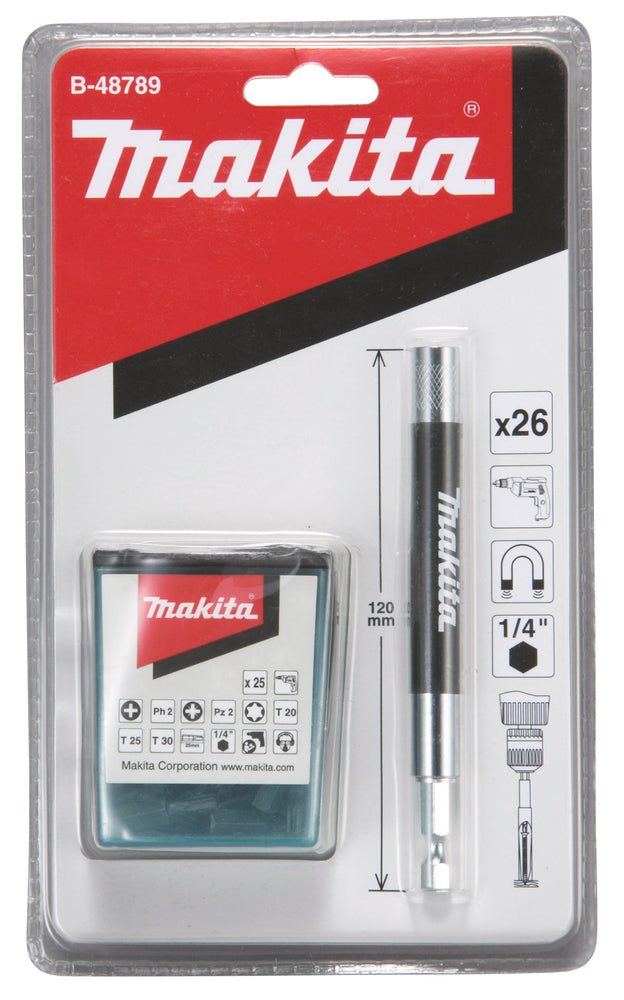 Bithalter magnetisch + Bit - Set 25mm