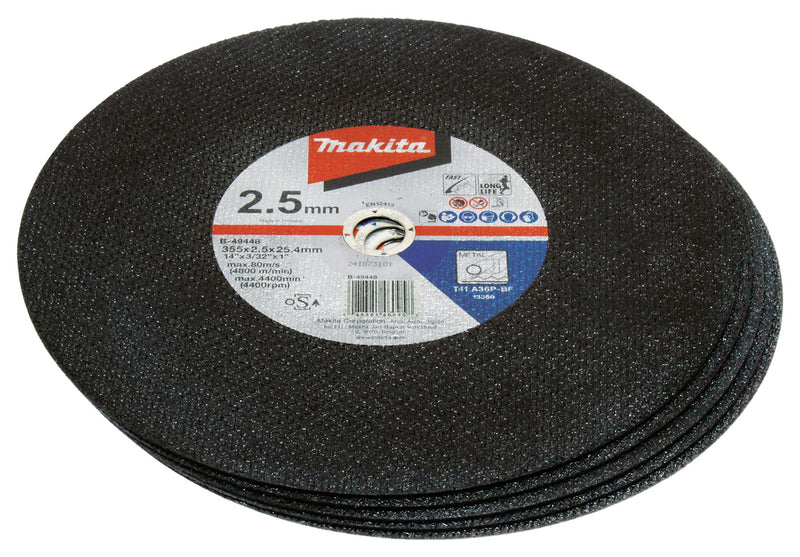 Trennscheibe Stahl 355/25.4 - 5stk