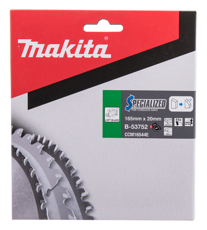 SPECIALIZED Sägeblatt für Akku-Handkreissäge 165/20