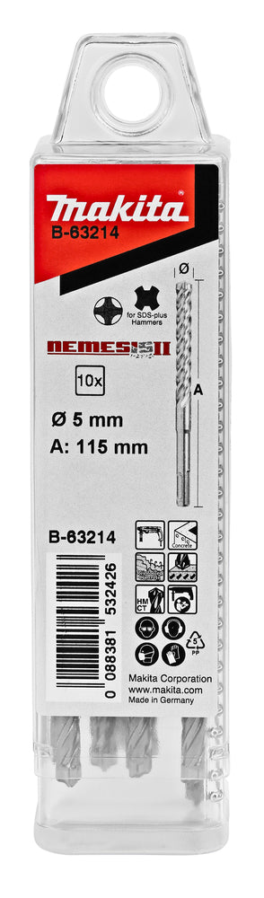 Hammerbohrer NEMESIS 2 SDS-PLUS 10stk
