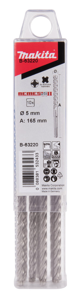Hammerbohrer NEMESIS 2 SDS-PLUS 10stk