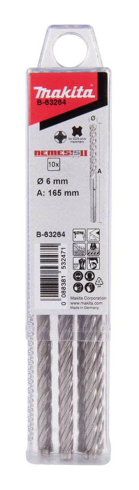 Hammerbohrer NEMESIS 2 SDS-PLUS 10stk