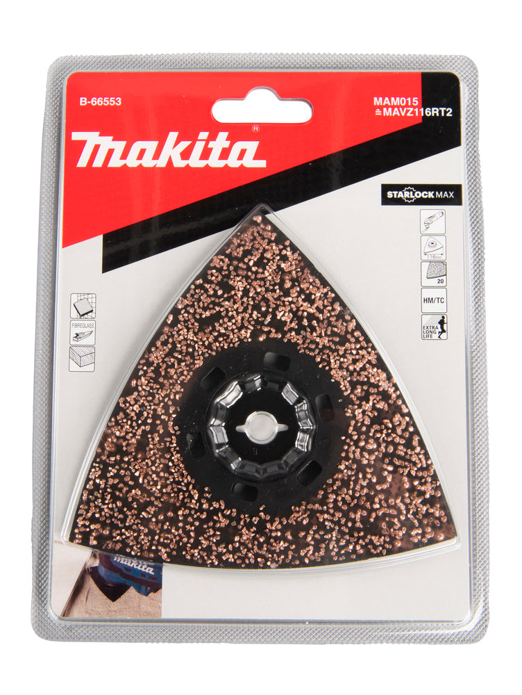 STARLOCK Max Schleifplatte 116mm HM