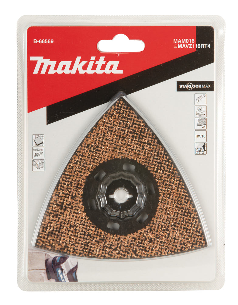 STARLOCK Max Schleifplatte 116mm HM