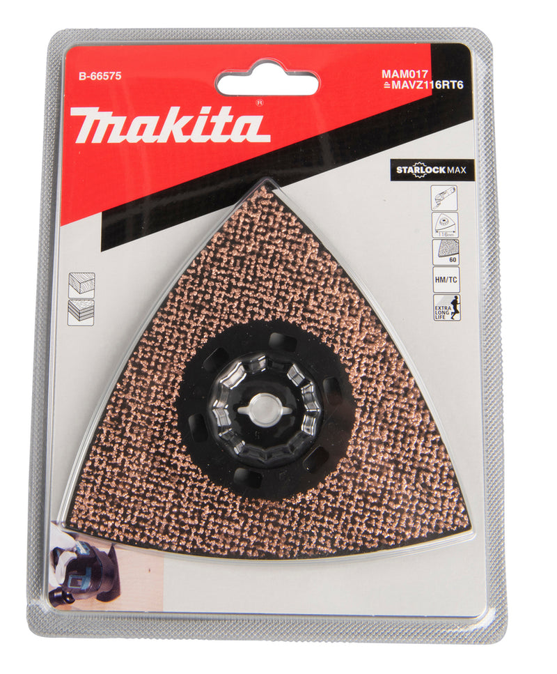 STARLOCK Max Schleifplatte 116mm HM