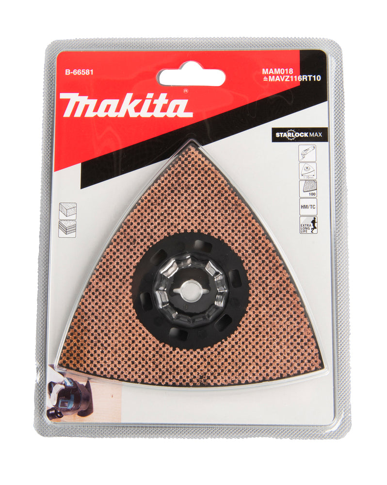STARLOCK Max Schleifplatte 116mm HM