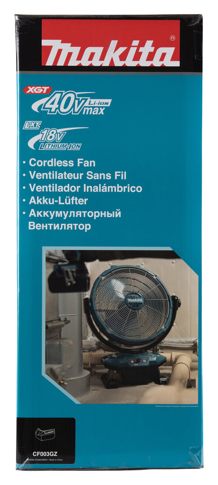 Tragbarer Akku-Ventilator XGT 40V Max • ø 450 Mm • 120 M³ / Min