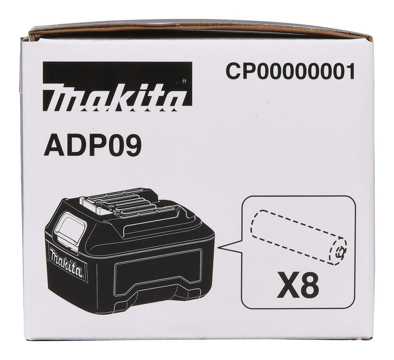 ADP09-Adapter zur Verwendung mit 8 x 1,5 V Aaa-Batterien