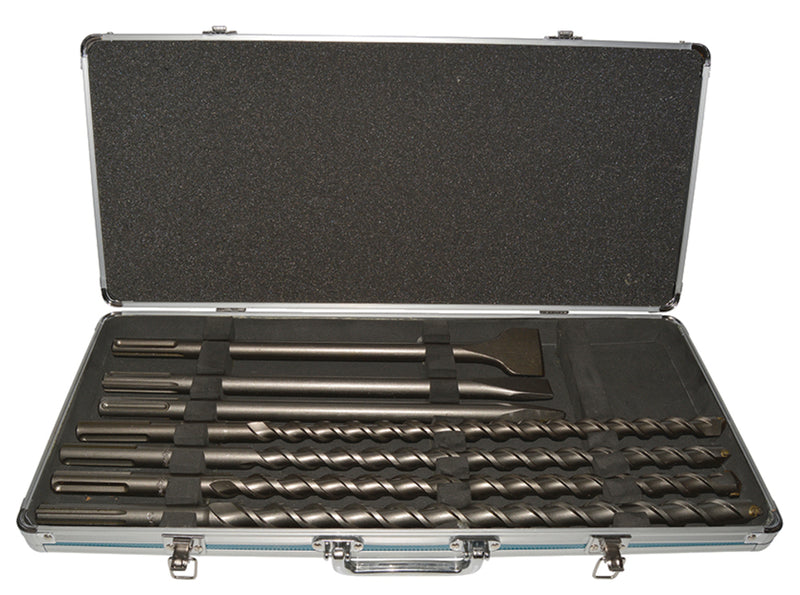 SDS-MAX Set 4 Bohrer + 3 Meissel 7stk