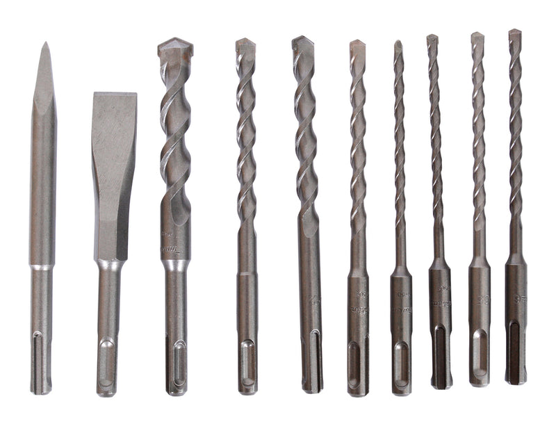 Set SDS-PLUS 8 Bohrer + 2 Meissel 10stk