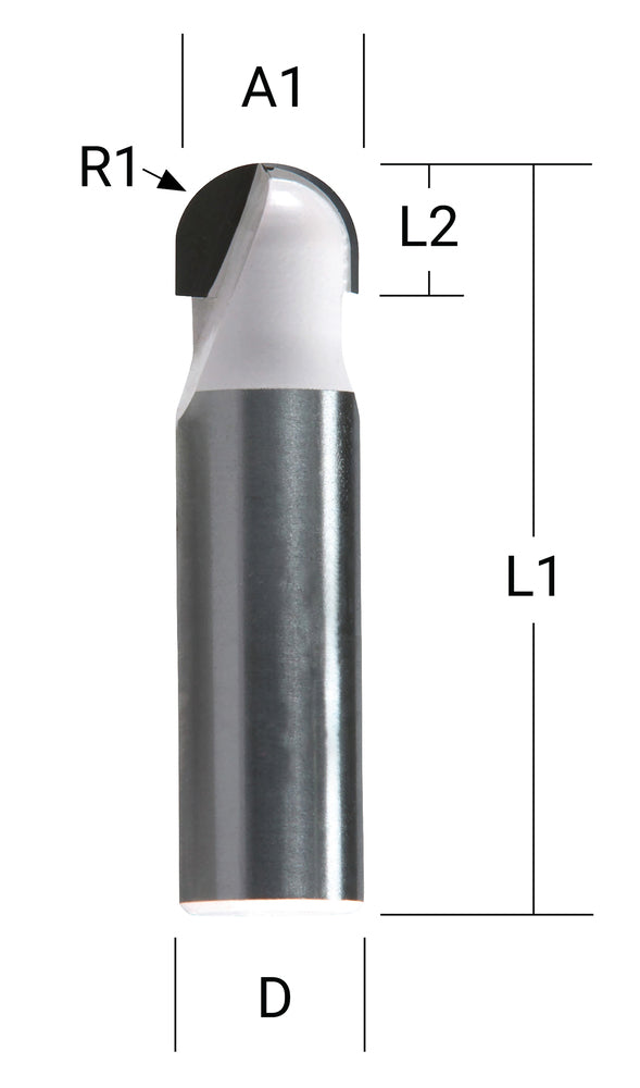 Rundnase Fräser Q6