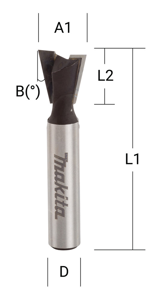 Zinkenfräser Q8 D12,7 L13-45