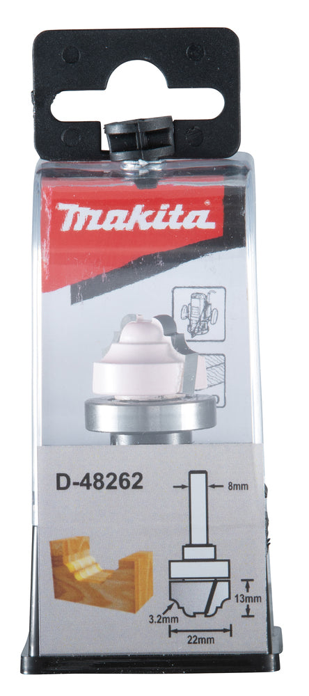 Profilfräser mit Anlauflager Q8 D22 L13-54
